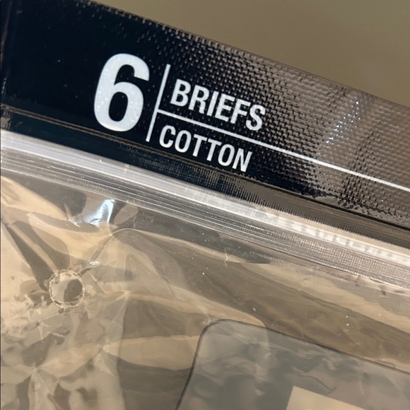 Hanes Men's White Tagless Briefs 6-Pack XL - Picture 4 of 8